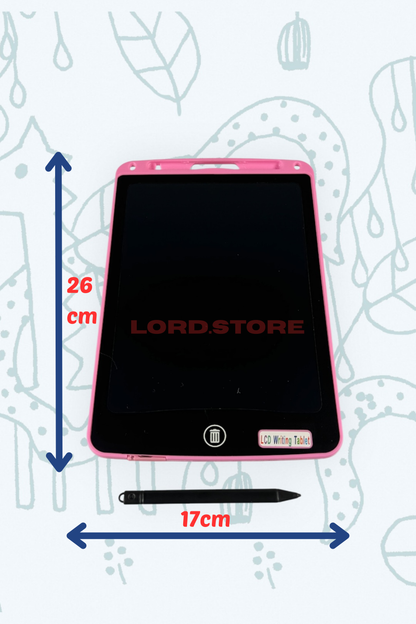Hediyelik Renkli Writing Tablet Lcd 10Inç Kalemli Çizim Yazı Tahtası Not Yazma Eğitim Tableti