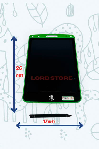 Hediyelik Renkli Writing Tablet Lcd 10Inç Kalemli Çizim Yazı Tahtası Not Yazma Eğitim Tableti