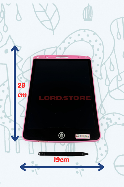 Hediyelik Renkli Writing Tablet Lcd 12Inç Kalemli Çizim Yazı Tahtası Not Yazma Eğitim Tableti