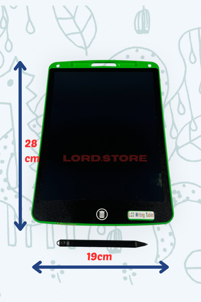 Hediyelik Renkli Writing Tablet Lcd 12Inç Kalemli Çizim Yazı Tahtası Not Yazma Eğitim Tableti