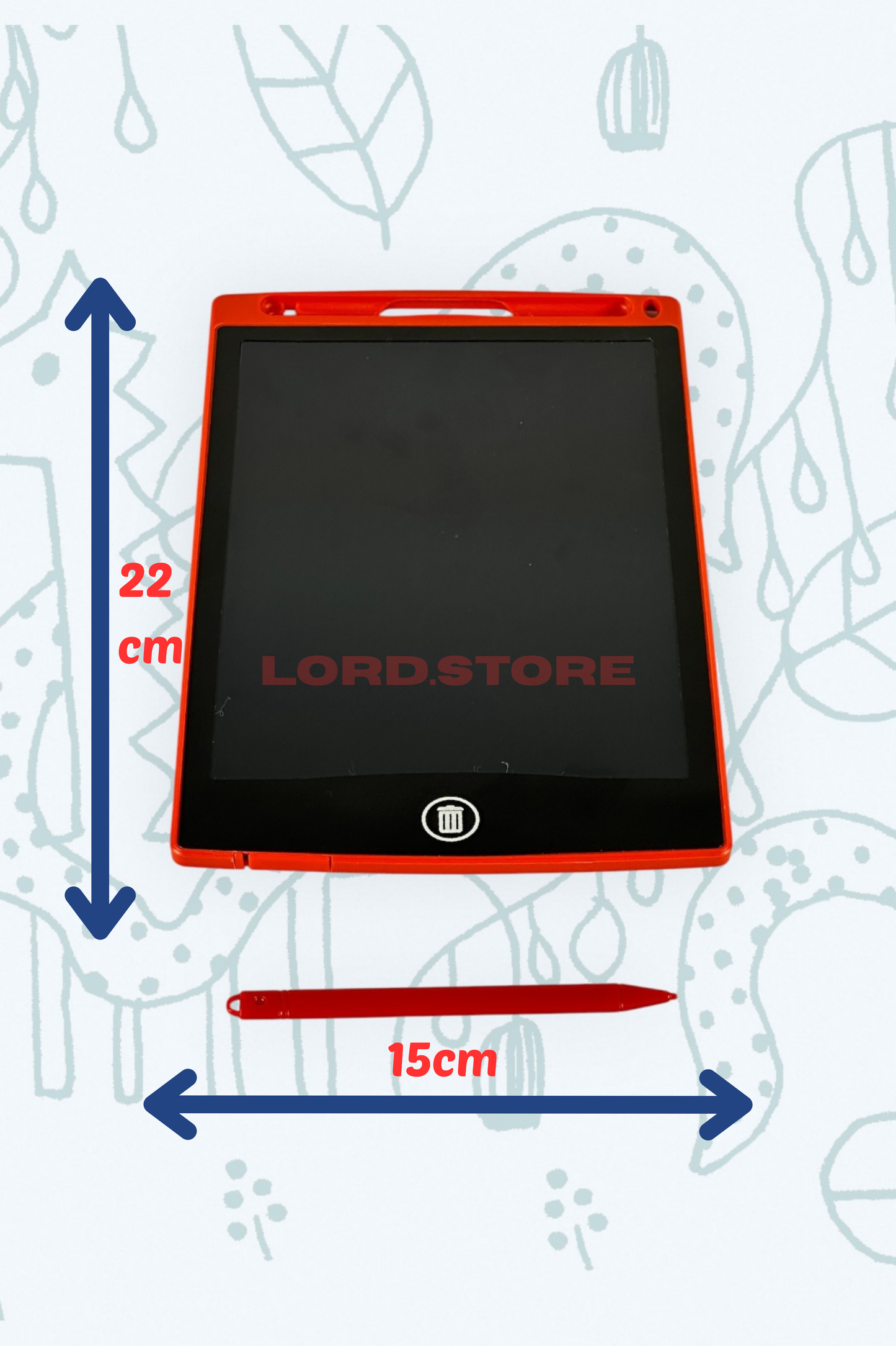Hediyelik Renkli Writing Tablet Lcd 8.5 Inç Kalemli Çizim Yazı Tahtası Not Yazma Eğitim Tableti