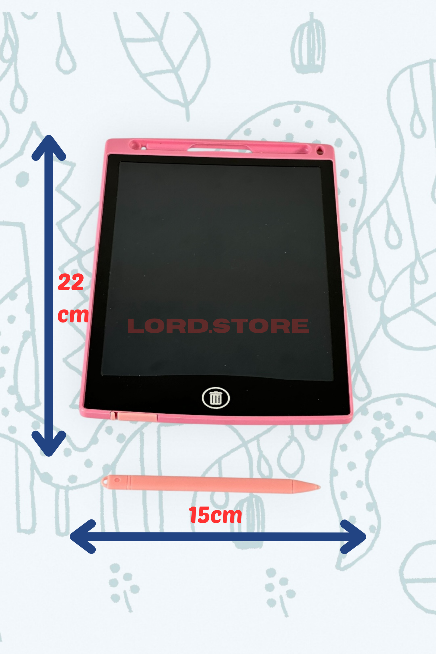 Hediyelik Renkli Writing Tablet Lcd 8.5 Inç Kalemli Çizim Yazı Tahtası Not Yazma Eğitim Tableti