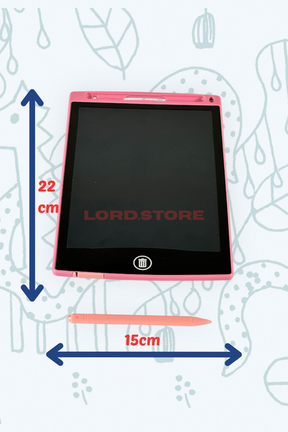 Hediyelik Renkli Writing Tablet Lcd 8.5 Inç Kalemli Çizim Yazı Tahtası Not Yazma Eğitim Tableti