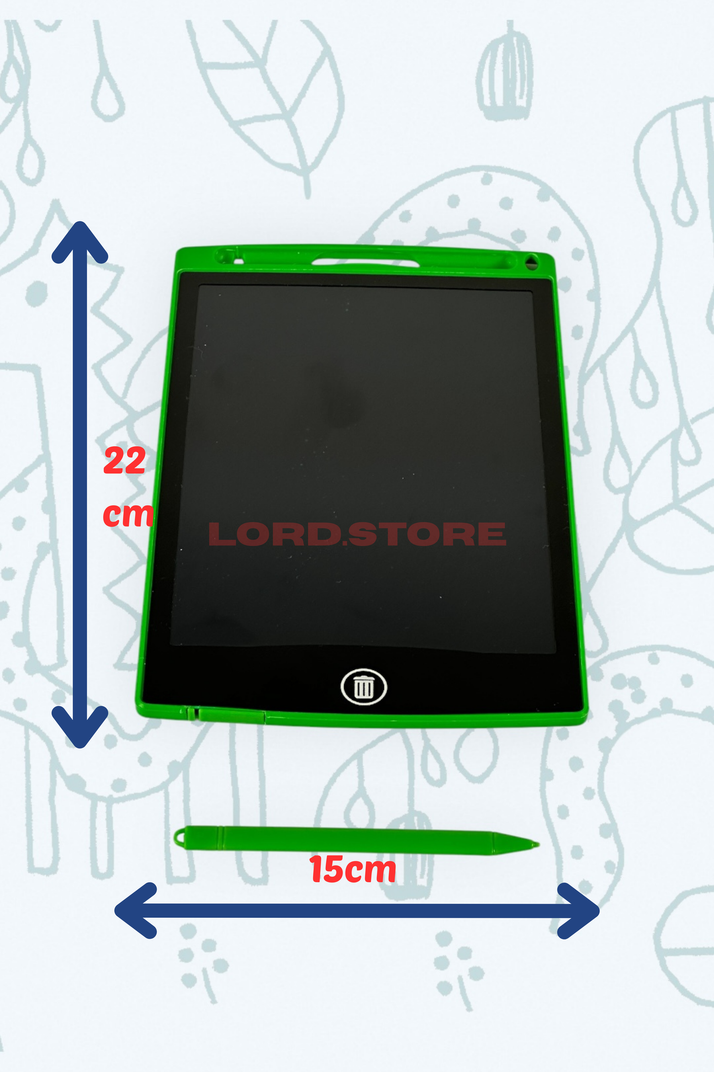 Hediyelik Renkli Writing Tablet Lcd 8.5 Inç Kalemli Çizim Yazı Tahtası Not Yazma Eğitim Tableti