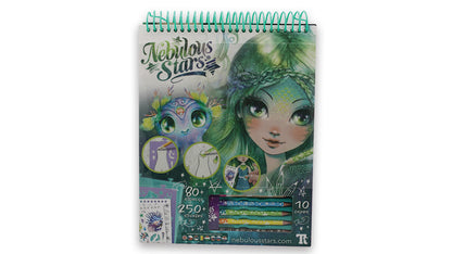 LORDSTORE510 Nebulous Stars Marinia Yaratıcı Eskiz Boyama Kitabı