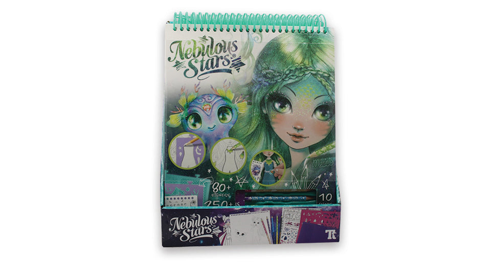LORDSTORE510 Nebulous Stars Marinia Yaratıcı Eskiz Boyama Kitabı