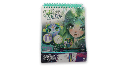 LORDSTORE510 Nebulous Stars Marinia Yaratıcı Eskiz Boyama Kitabı