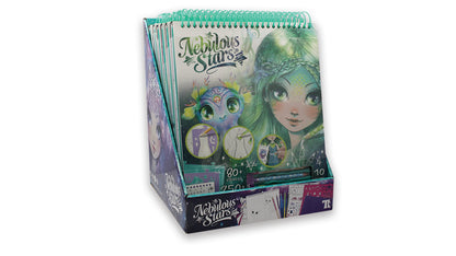 LORDSTORE510 Nebulous Stars Marinia Yaratıcı Eskiz Boyama Kitabı