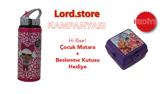LORDSTORE906 LOL Surprise Fashion Sport Alüminyum Matara - 710 ml