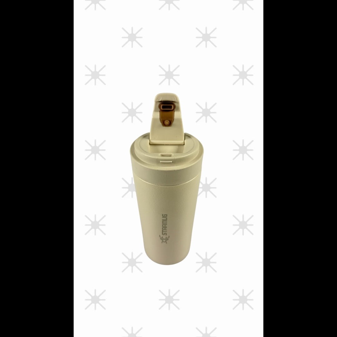 STARMUG Sızdırmaz Kapaklı Paslanmaz Çelik Termos Bardak 380 ml
