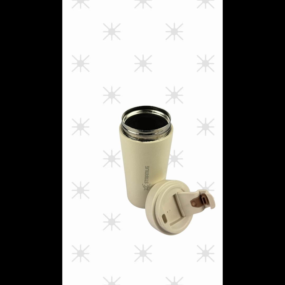 STARMUG Sızdırmaz Kapaklı Paslanmaz Çelik Termos Bardak 380 ml
