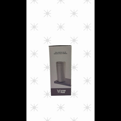 STARMUG Sızdırmaz Kapaklı Paslanmaz Çelik Termos Bardak 380 ml