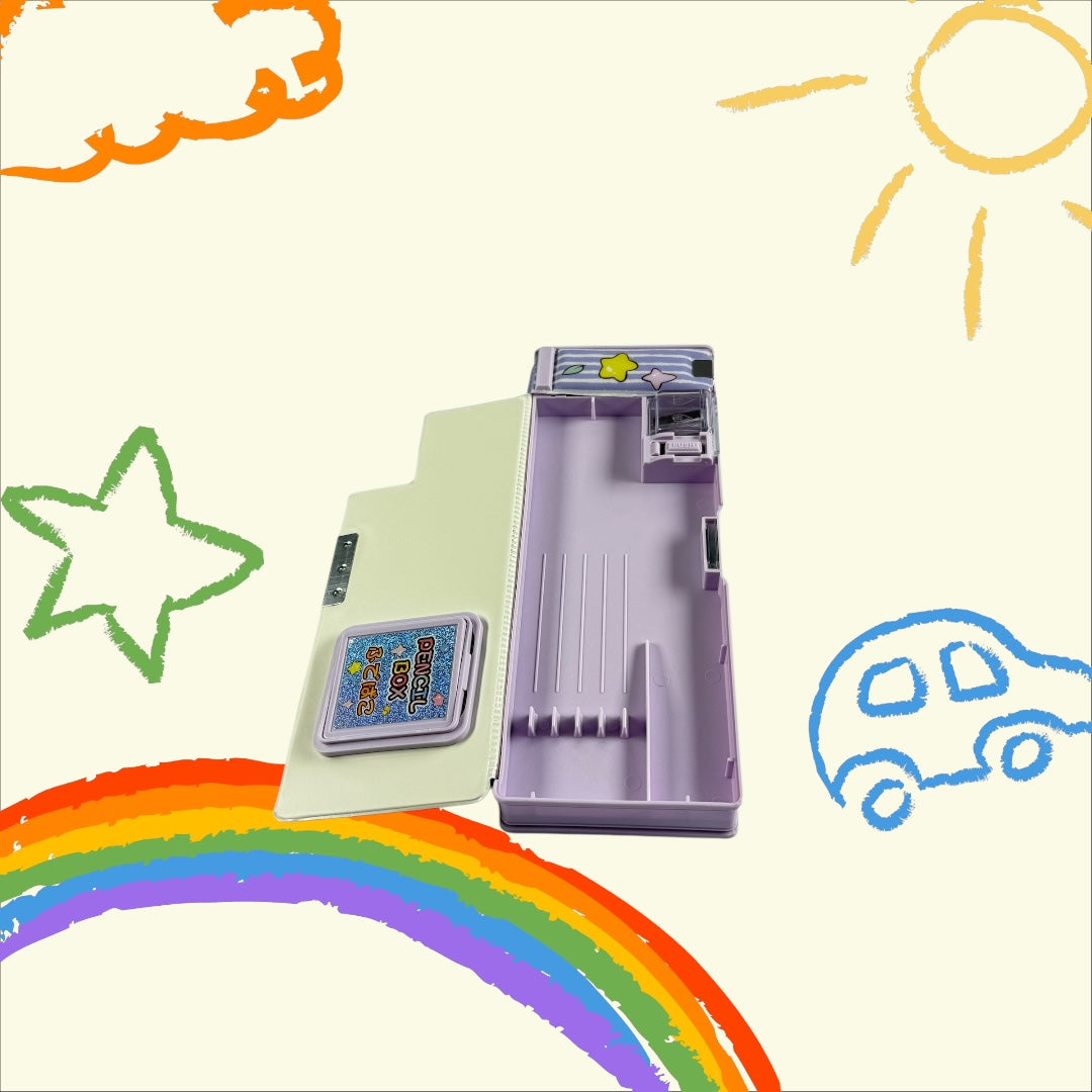 Unick Color Unicorn Hesap Makineli Fonksiyonel Kalem Kutusu