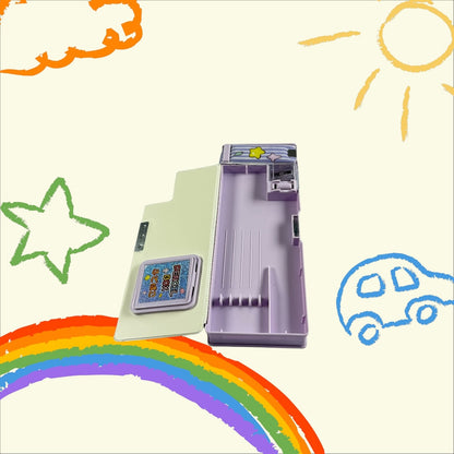 Unick Color Unicorn Hesap Makineli Fonksiyonel Kalem Kutusu