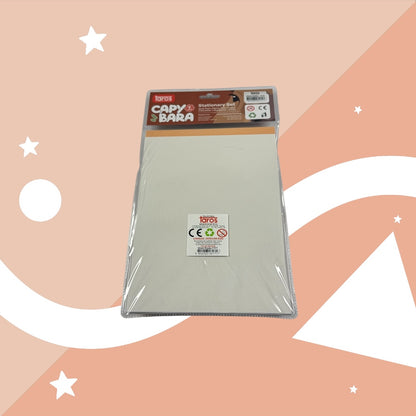 Capybara Temalı Kırtasiye Seti 7 Parça - Sevimli Defter, Hesap Makinesi, Kalem ve Okul Gereçleri