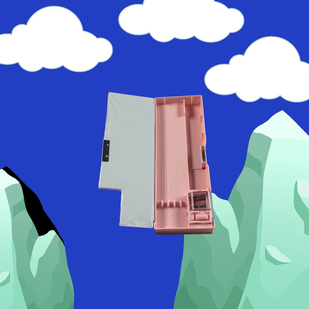 Unicorn Temalı Kırtasiye Seti - 7 Parça Okul Seti Kalem Kutulu Pembe Kız Çocuk Hediye