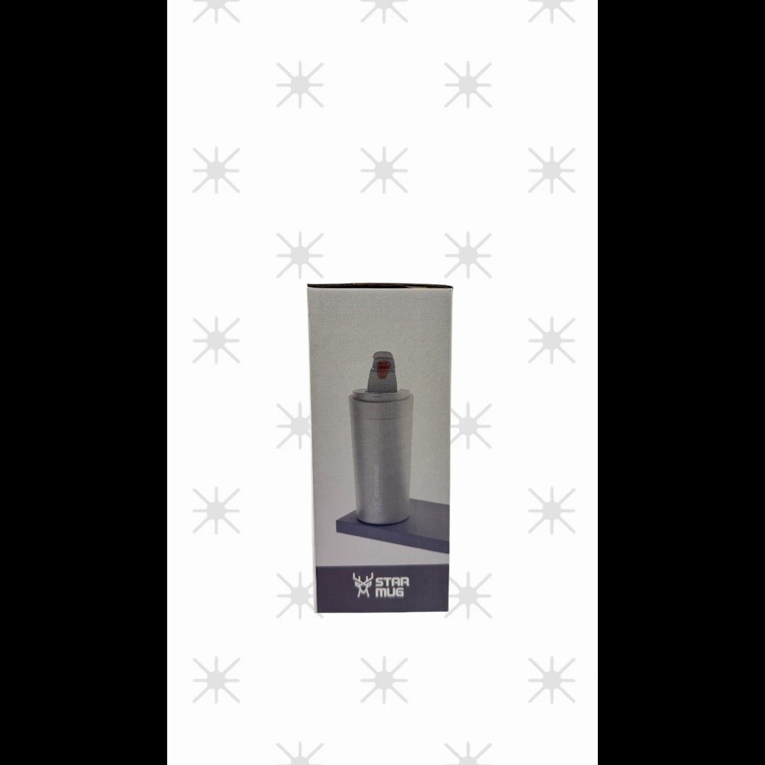STARMUG Sızdırmaz Kapaklı Paslanmaz Çelik Termos Bardak 380 ml