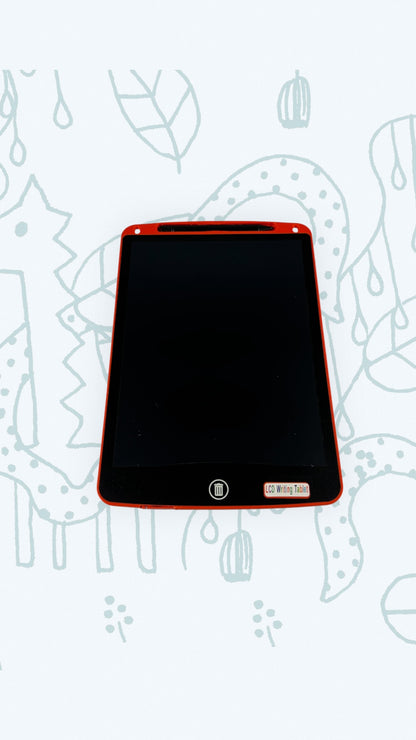 Hediyelik Renkli Writing Tablet Lcd 12Inç Kalemli Çizim Yazı Tahtası Not Yazma Eğitim Tableti