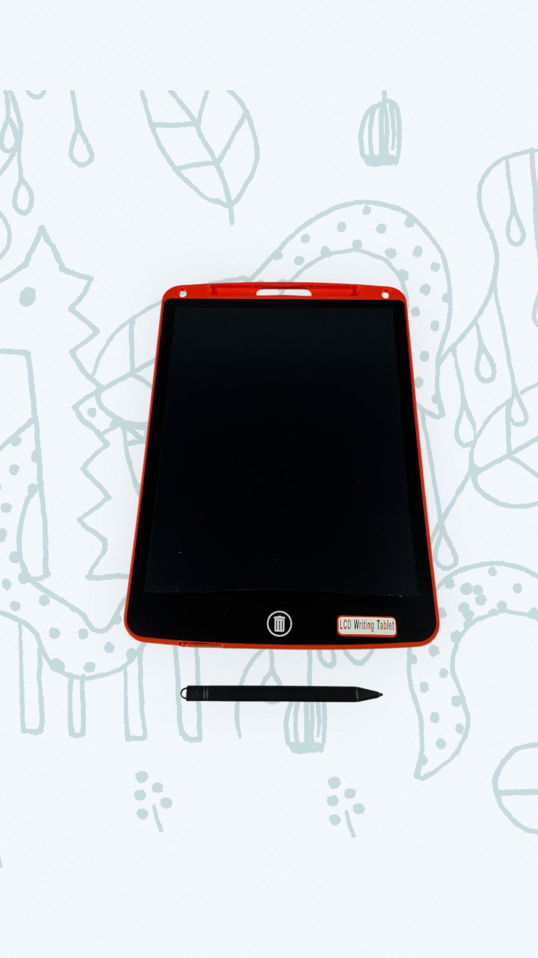 Hediyelik Renkli Writing Tablet Lcd 12Inç Kalemli Çizim Yazı Tahtası Not Yazma Eğitim Tableti