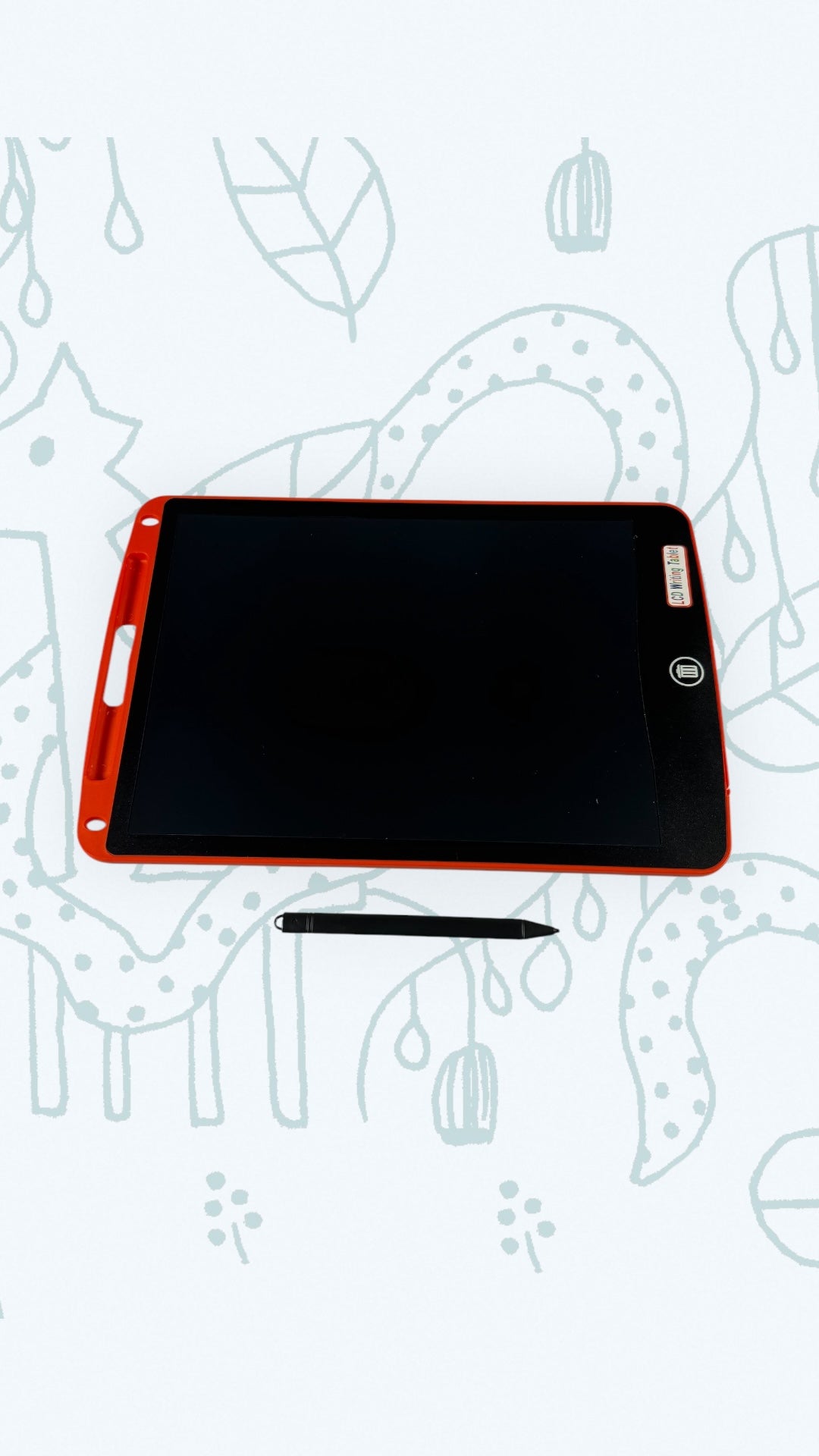Hediyelik Renkli Writing Tablet Lcd 12Inç Kalemli Çizim Yazı Tahtası Not Yazma Eğitim Tableti