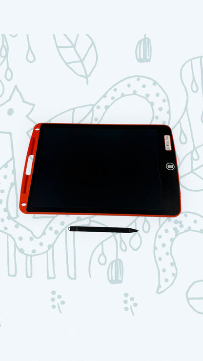 Hediyelik Renkli Writing Tablet Lcd 12Inç Kalemli Çizim Yazı Tahtası Not Yazma Eğitim Tableti