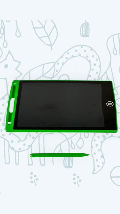 Hediyelik Renkli Writing Tablet Lcd 8.5 Inç Kalemli Çizim Yazı Tahtası Not Yazma Eğitim Tableti