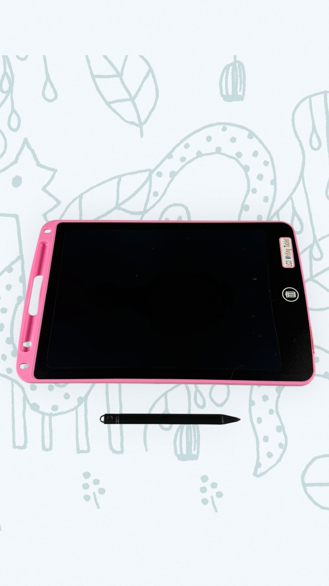 Hediyelik Renkli Writing Tablet Lcd 10Inç Kalemli Çizim Yazı Tahtası Not Yazma Eğitim Tableti