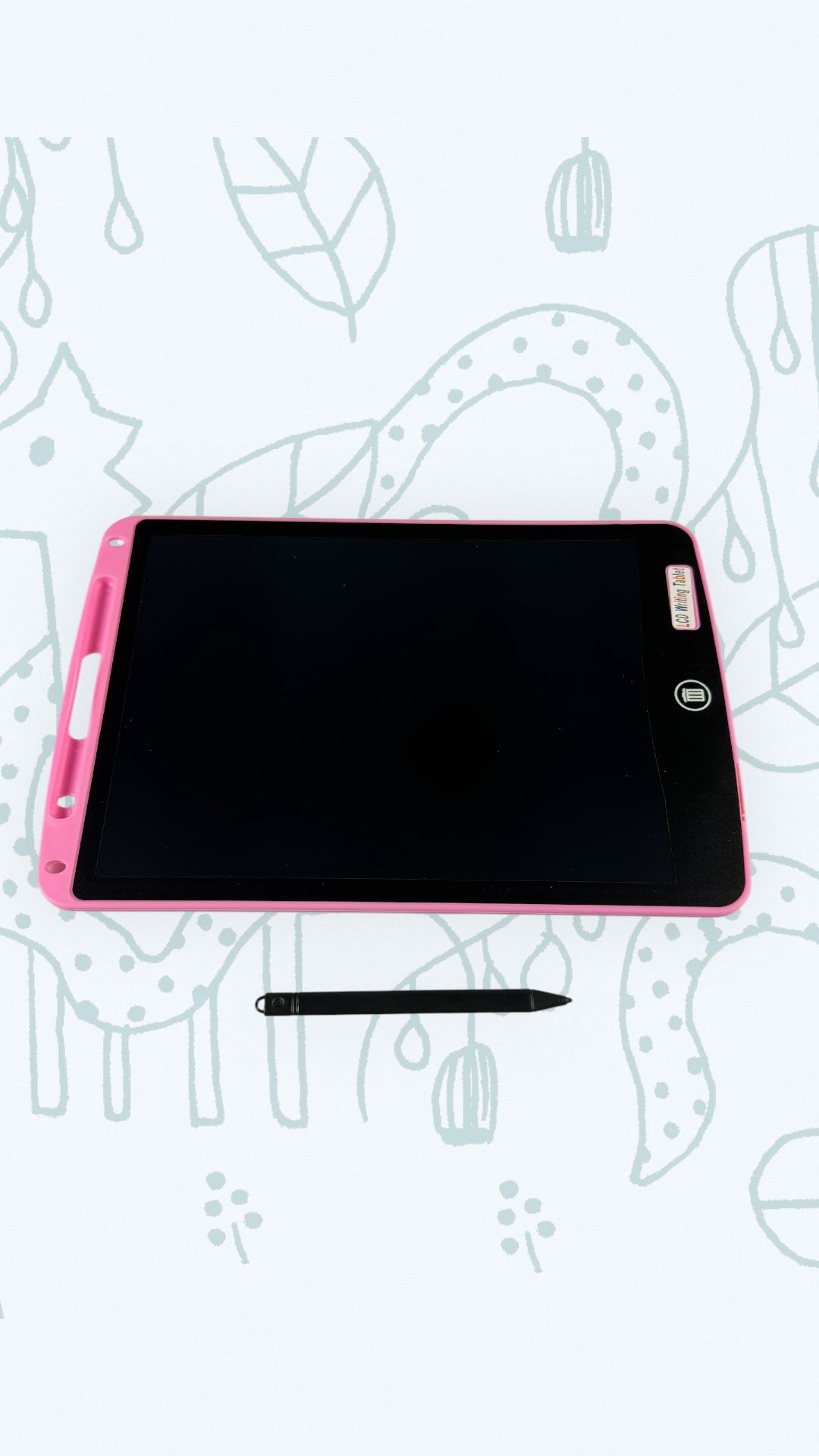 Hediyelik Renkli Writing Tablet Lcd 12Inç Kalemli Çizim Yazı Tahtası Not Yazma Eğitim Tableti