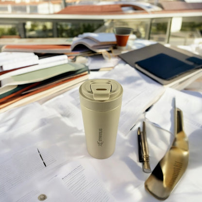 STARMUG Sızdırmaz Kapaklı Paslanmaz Çelik Termos Bardak 380 ml
