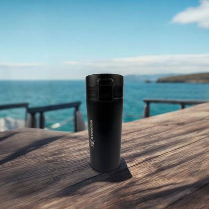 STARMUG Sızdırmaz Kapaklı Paslanmaz Çelik Termos Bardak 380 ml