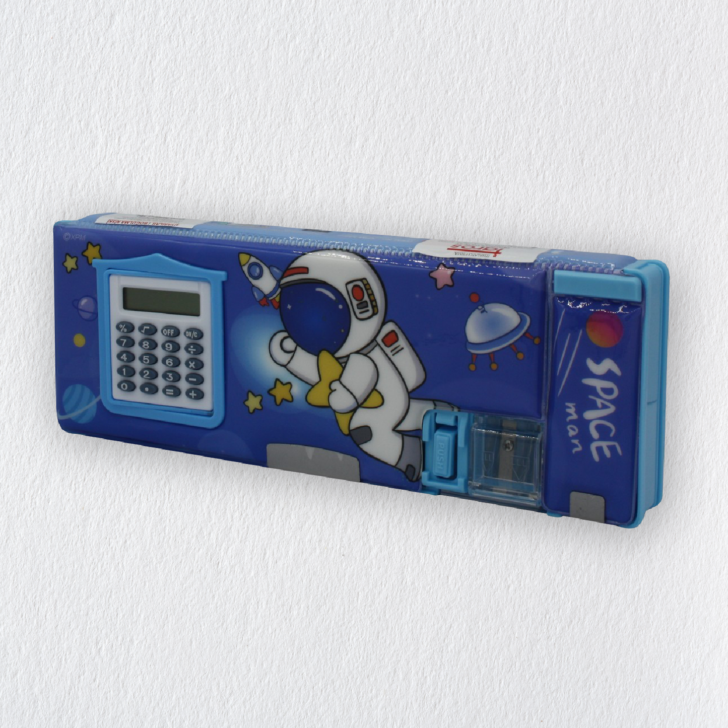 Unick Color Astronotlu Space Hesap Makineli Fonksiyonel Kalem Kutusu